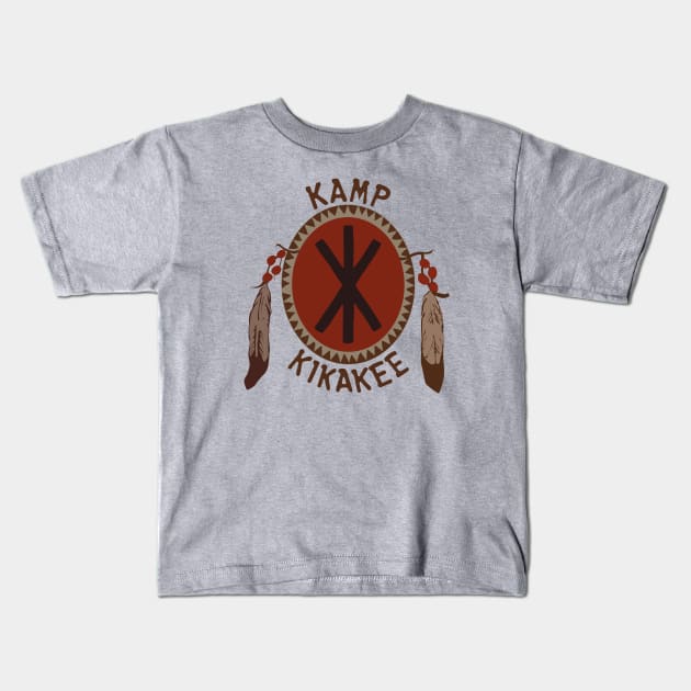 Kamp Kikakee Kids T-Shirt by halloween_shindig